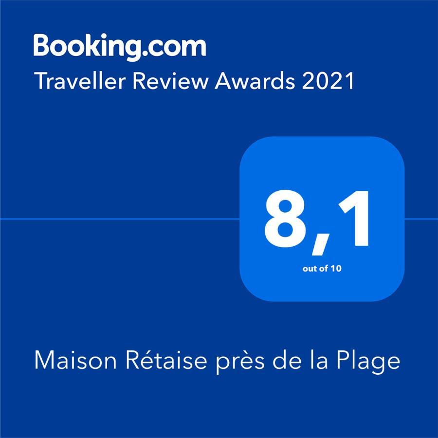 Maison Retaise Pres De La Plage Saint-Clément-des-Baleines Dış mekan fotoğraf